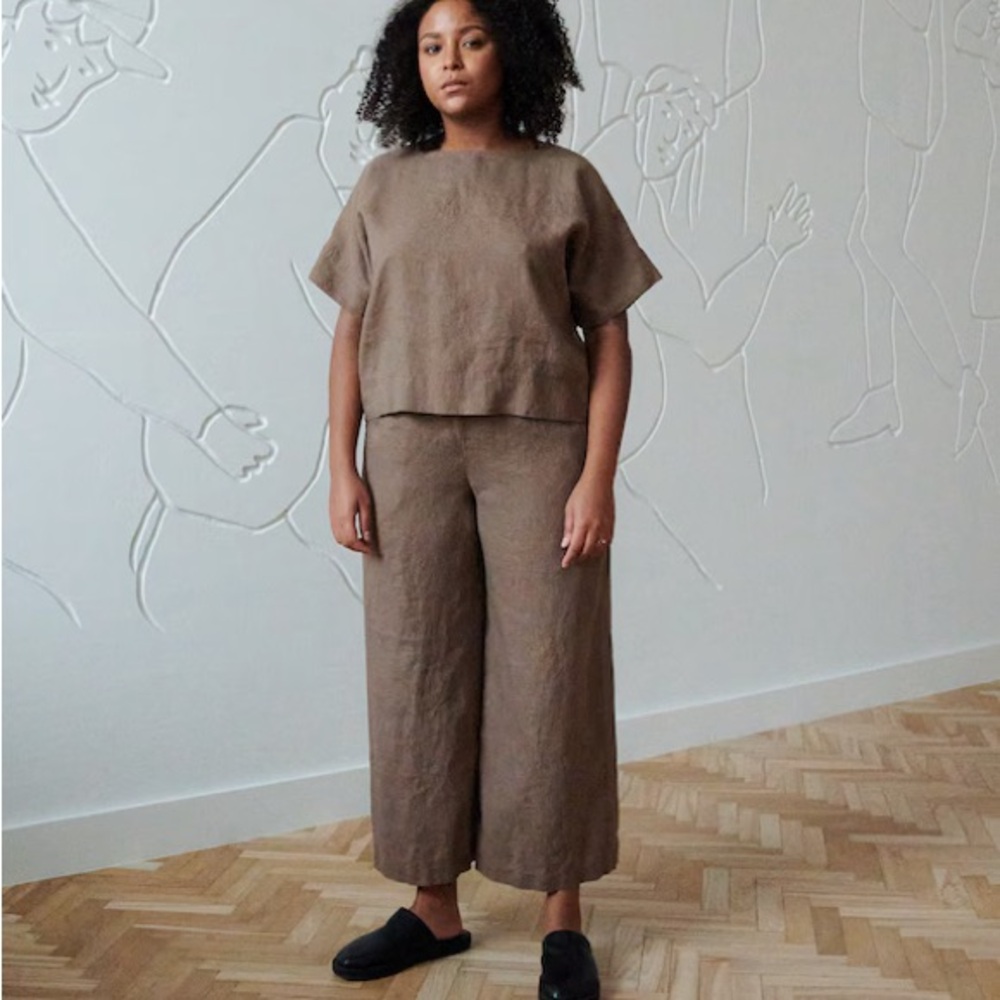 Linenfox Ocean Linen Trousers